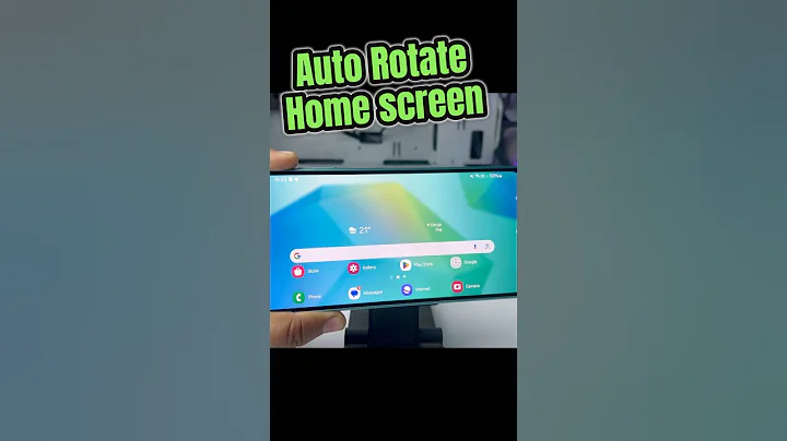 Enable/Disable auto Rotate screen on samsung Galaxy #samsung #autorotate #enable #disable