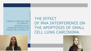 The Effect of RNA Interference on the Apoptosis of Small Cell Lung Carcinoma