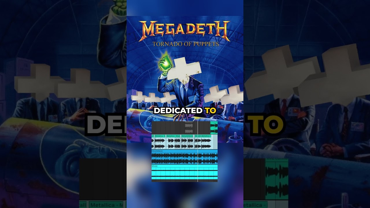Tornado of Puppets #megadeth #metallica