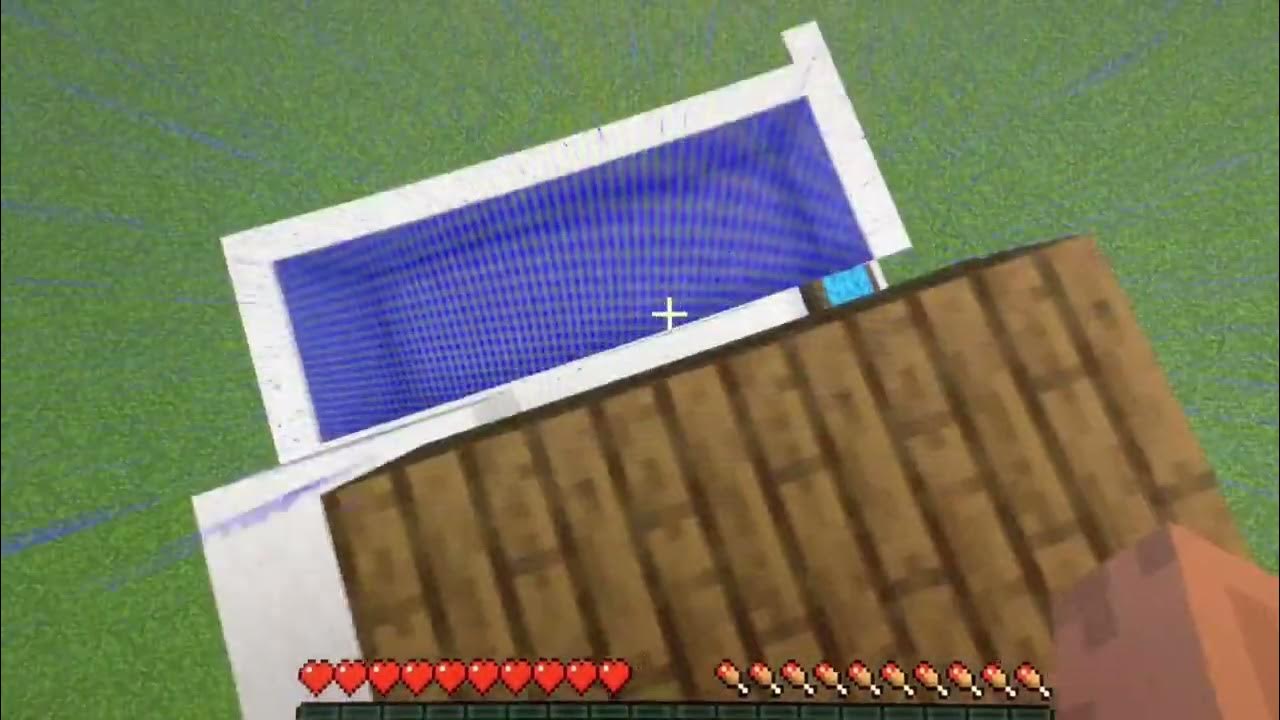 I jumped from 30 meters in Minecraft - YouTube