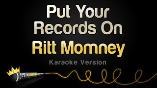 Ritt Momney – Put Your Records On (Karaoke Version)
