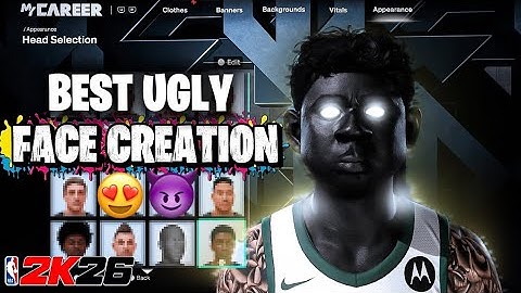 BEST UGLY FACE CREATION NBA2K26 (COMP)…🔥😻