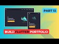 [Part 13] Flutter Web Tutorial - Build Portfolio Website in Flutter #flutterweb