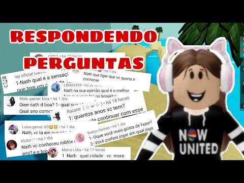 RESPONDENDO PERGUNTAS DOS INSCRITOS! ❤, Roblox