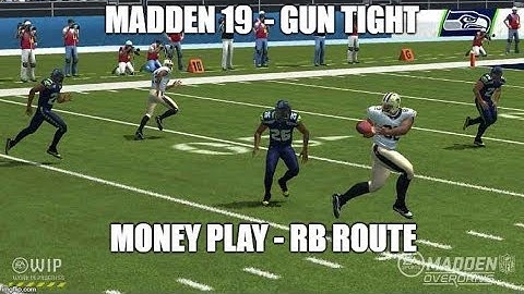 Madden 19 Glitches Cheats and Tips - RB Money Route - Gun Tight - Money Play