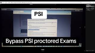 PSI Secure Browser PSI Proctor Exams  Get Instant Help With Proctored Exams