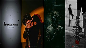 Bewafa Song XML Preset Trend Video Editing Alight Motion | Bewafa Nikli Re Tu | RoniE CreaTioN