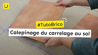 Calepinage du carrelage au sol