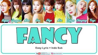TWICE - FANCY Easy Lyrics by GOMAWO [Indo Sub]