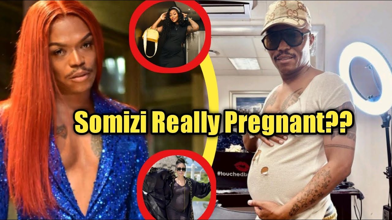 Somizi's joke gone wrong, see fans react to his pregnancy picture - YouTube