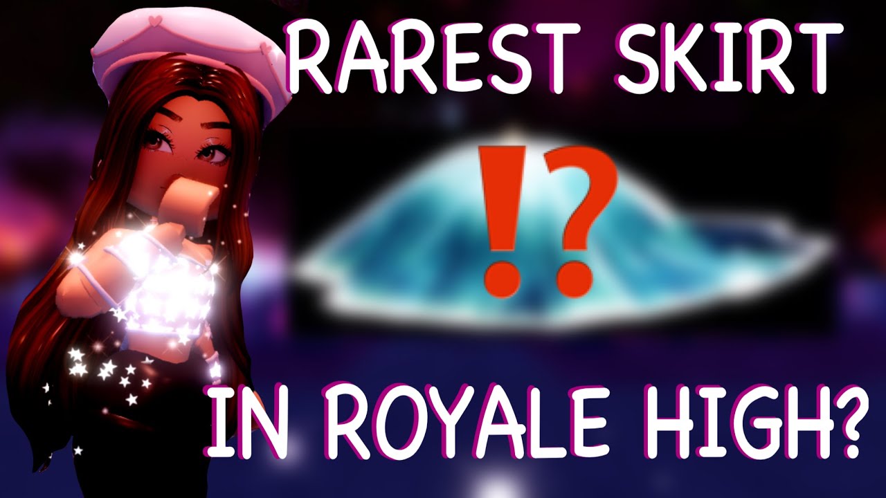 THIS FREE SKIRT MIGHT BE ONE OF THE MOST RAREST SKIRTS IN ROYALE HIGH