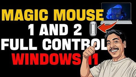 Apple Magic Mouse V1 V2 | Full Control Setup on Windows 11 🔥 (Step-by-Step Guide)2025
