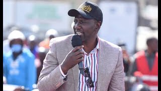 DP Ruto:  I am proud that now the conversation has changed. | Ravine News