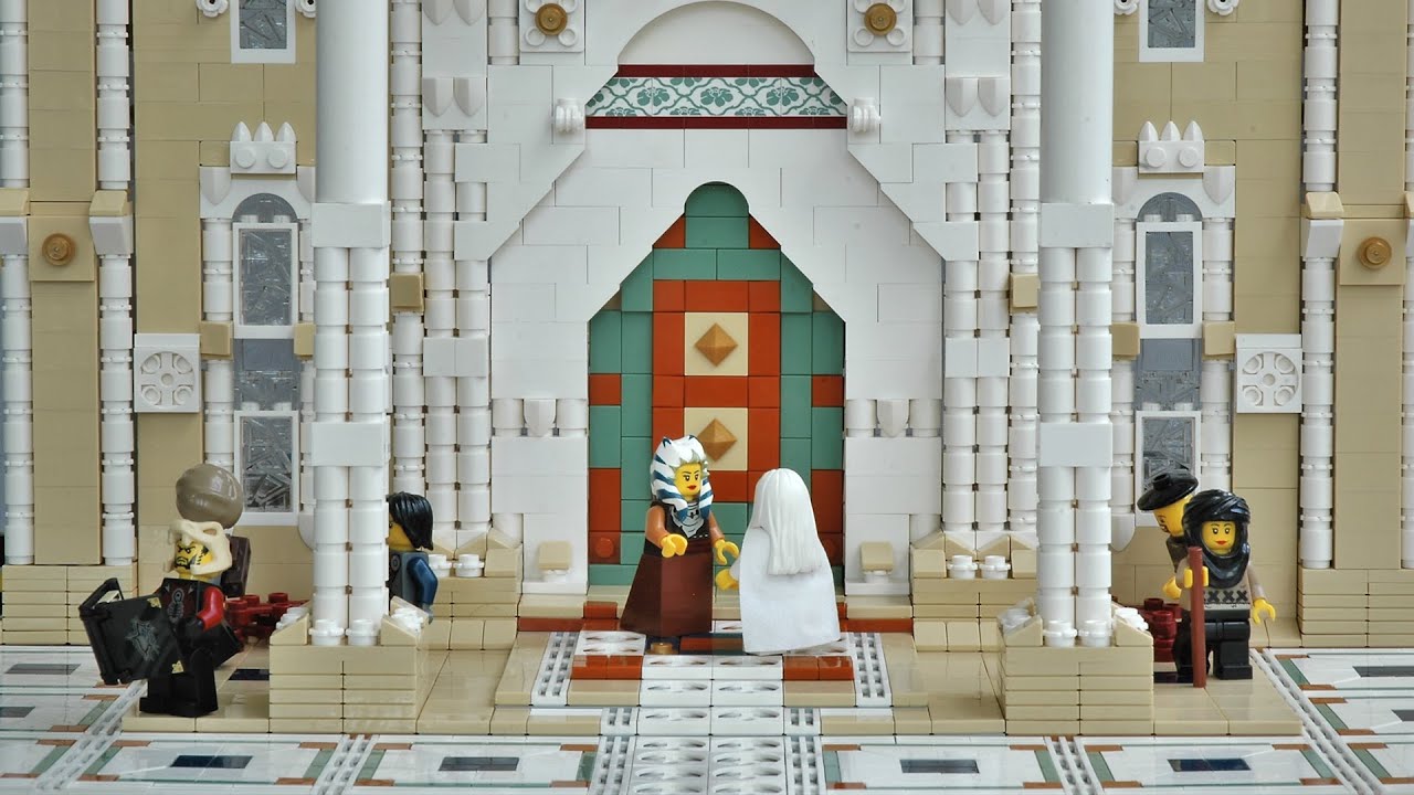 LEGO Ancient Middle Eastern Village and Temple - YouTube