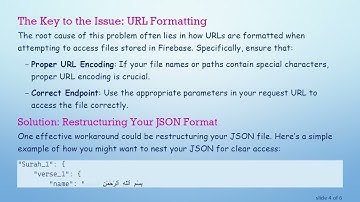 Understanding Why Your JSON File Turns into a Folder on Firebase