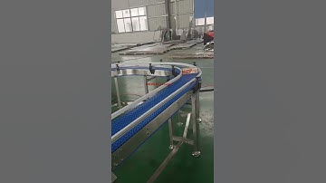 New modular belt conveyor testing
