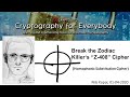 Crack the Zodiac Killer's Z-408 Cipher: A Step-by-Step Cryptanalysis ๐ต๏ธโโ๏ธ