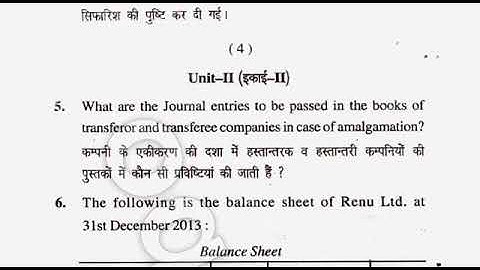 KUK B COM  2nd Year Corporate Accounting Question Paper 2016.........