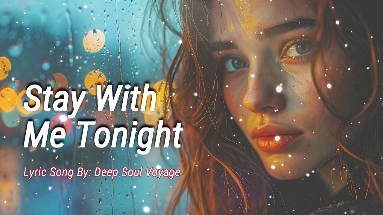 Stay With Me Tonight | Emotional Cinematic Pop Ballad | Lyric Video