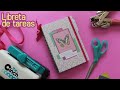 Libreta de tareas aro oculto DIY con CINCH en español ** Scraperas Unidas** DCWV Collaboration