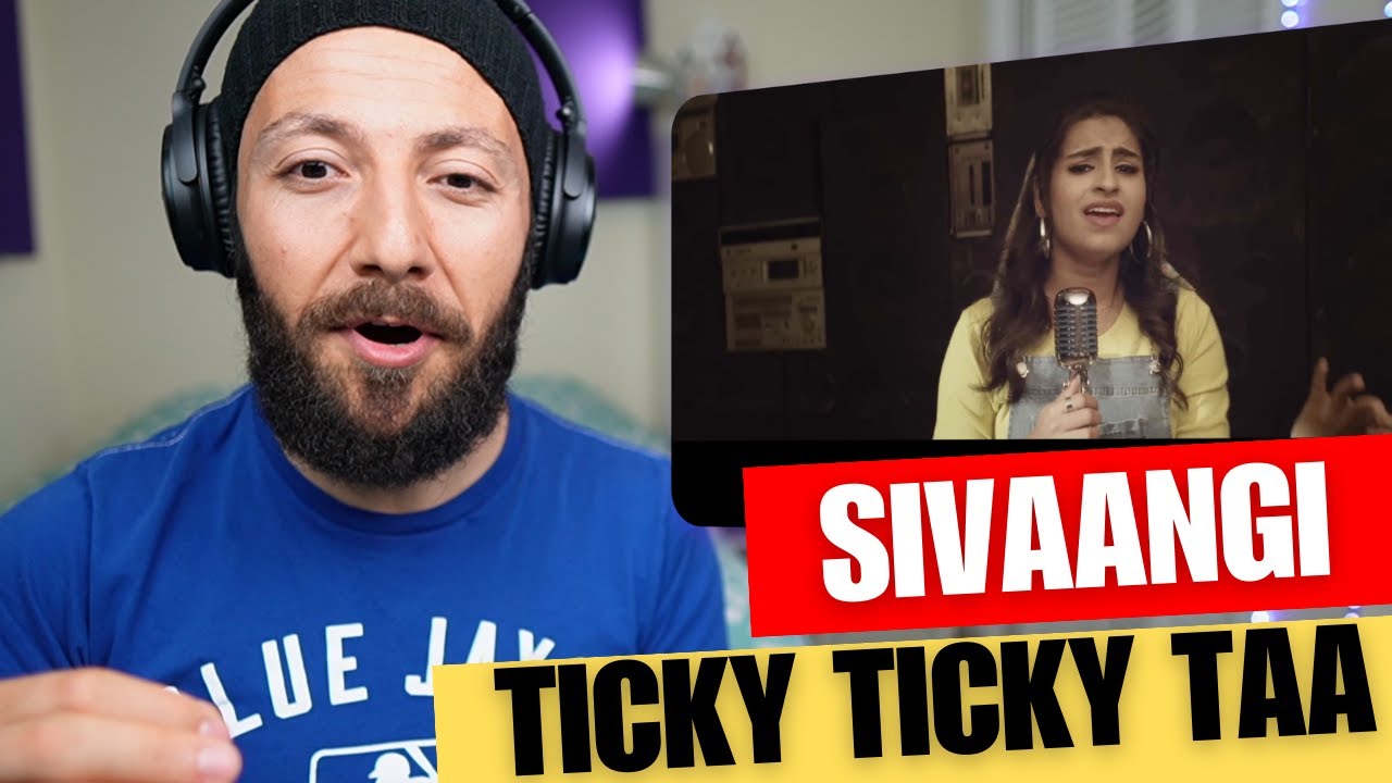  CANADA REACTS TO Ticky Ticky Taa Sivaangi the angel reaction