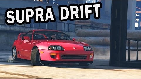 GTA V - Toyota Supra Drift [Handling mod]