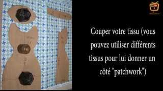 Tutoriel Pour La Confection D Un Doudou En Forme De Chat Youtube