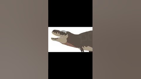Jw t-rex vs Accurate t-rex sound... 💀 #dinosaur