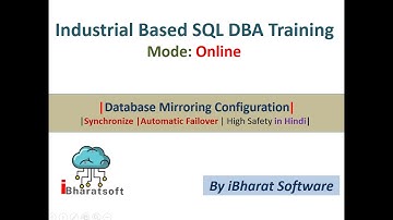 25. Database Mirroring Architecture in SQL Server | Beginners to Advanced Step by Step in Hindi
