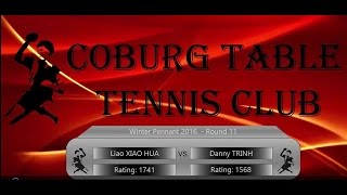 Match of the week - Liao Xiao Hua v Danny Trinh