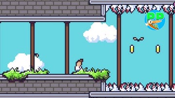 Cyan | Bite Sized LoRez Precision Puzzle Platformer | Ludum Dare 35 | Indie Spotlight | Let