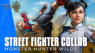 Monster Hunter Wilds Street Fighter 6 Collab Looks Way Better Than Expected - Gameplay Breakdown