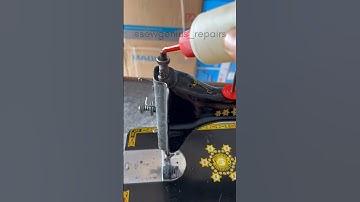 How to Oil a sewing machine✅⚙️🧐 #silaimachineproblem #sewinghacks #sewingmachinerepair #ushajanome