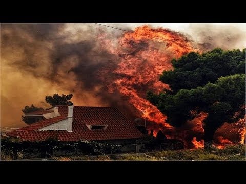 How the fires in Mati, Greece, spread  a visual guide