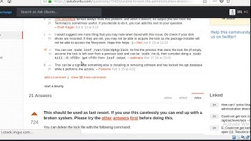 How to Install Cmake and fix Unable to lock the administration directory (/var/lib/dpkg/)