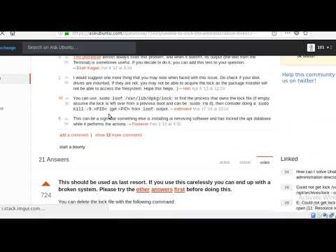 How to Install Cmake and fix Unable to lock the administration directory (/var/lib/dpkg/)