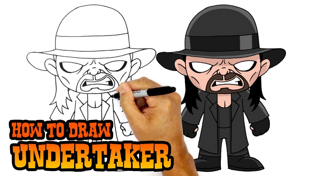 How to Draw Undertaker | WWE - YouTube