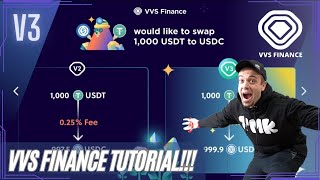 VVS Finance Tutorial | How to Use VVS Finance V3! screenshot 1