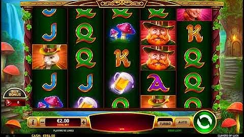 Demo gameplay of Clovers of Luck by Ruby Play