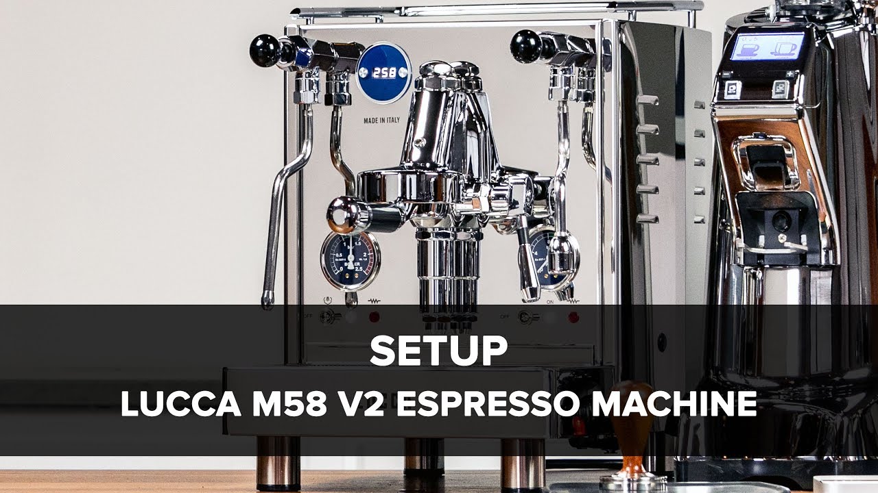 Lucca M58 Espresso Machine, Black