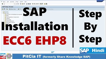 Step by Step SAP ECC6 EHP8 Installation Guide with Media  | #pitciait #sapdownload
