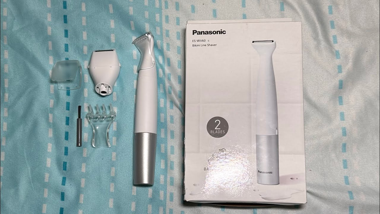 Panasonic Bikini Trimmer & Shaver ES WV60 - Silent Review