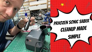 How to clean 3D Prints with a Sonic Saber screenshot 2