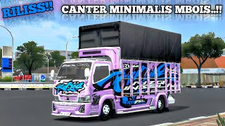 SHARE..!! LIVERY VARIAN MOD TRUK CANTER RIZBERA $12 MBOIS TERBARU 2026!! screenshot 5