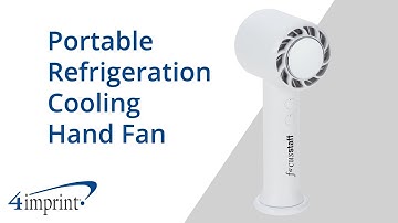 Portable Refrigeration Cooling Hand Fan from 4imprint