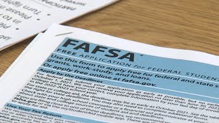 The new FAFSA form is officially open, but it's not all smooth sailings for some