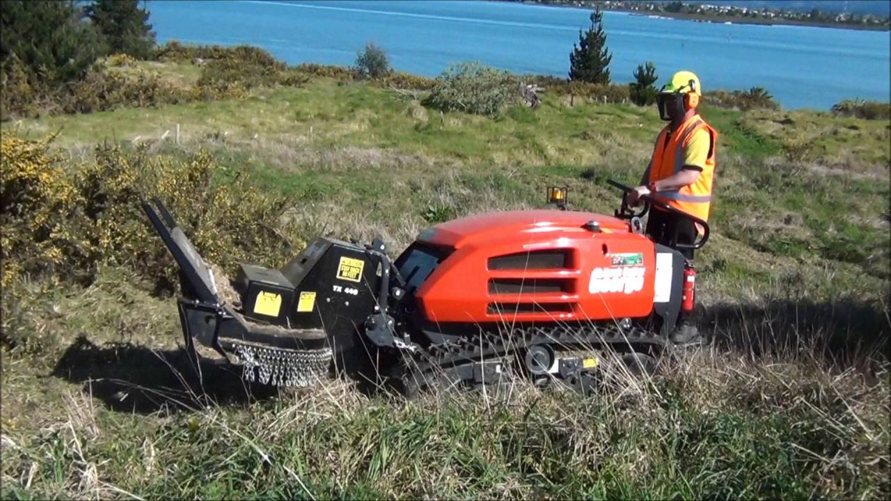 Scrub Cutter in Action All Terrain Services YouTube