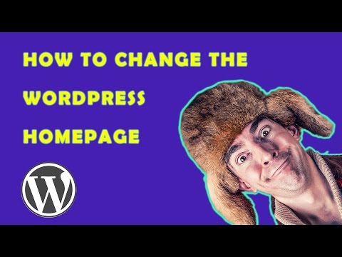HOW TO Change Default Wordpress Homepage & Disable Comments - Steps in Description!
