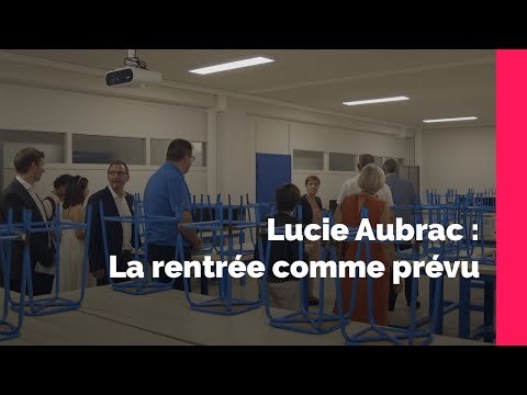 Lucie Aubrac Géants : la rentrée comme prévu