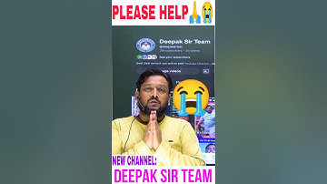 Please Help 😭🙏😭 Deepak Sir Patna | Deepak Sir Reasoning Class | Deepak Sir Channel